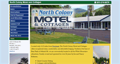 Desktop Screenshot of northcolonymotel.com